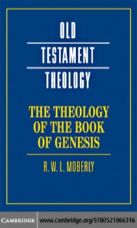 صورة الغلاف: The Theology of the Book of Genesis 1st edition 9780521866316