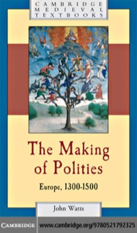Omslagafbeelding: The Making of Polities 9780521792325
