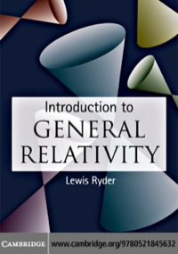 Imagen de portada: Introduction to General Relativity 1st edition 9781108798372