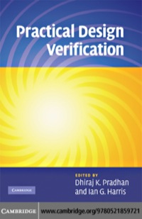 Imagen de portada: Practical Design Verification 1st edition 9780521859721