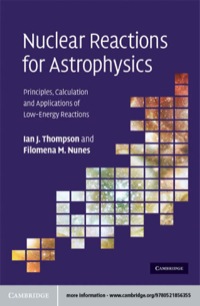 Imagen de portada: Nuclear Reactions for Astrophysics 1st edition 9780521856355