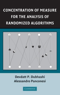 Cover image: Concentration of Measure for the Analysis of Randomized Algorithms 9780521884273