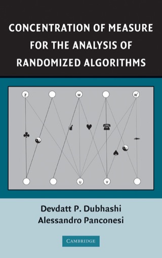 Immagine di copertina: Concentration of Measure for the Analysis of Randomized Algorithms 9780521884273