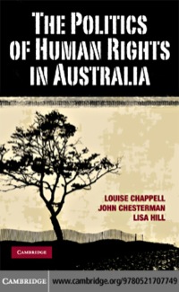 Titelbild: The Politics of Human Rights in Australia 9780521707749