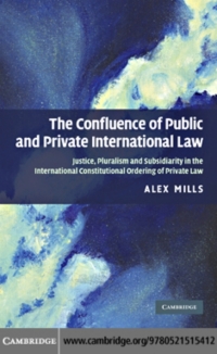 Cover image: The Confluence of Public and Private International Law 9780521731300