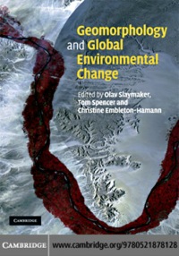 Cover image: Geomorphology and Global Environmental Change 1st edition 9780521291002