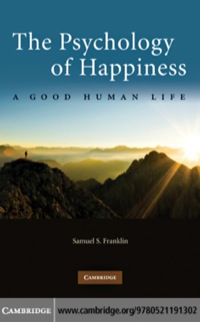 Cover image: The Psychology of Happiness 1st edition 9780521191302