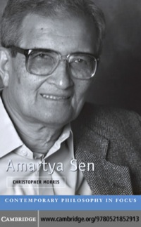 Cover image: Amartya Sen 9780521852913