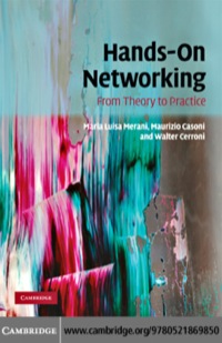 Cover image: Hands-On Networking 1st edition 9780521869850