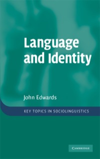 Cover image: Language and Identity 9780521873819