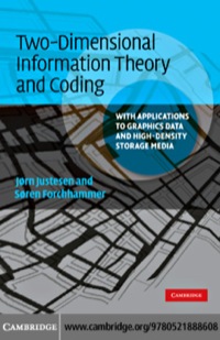 Titelbild: Two-Dimensional Information Theory and Coding 1st edition 9780521888608