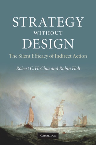 Imagen de portada: Strategy without Design 9780521895507