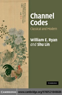 Cover image: Channel Codes 1st edition 9780521848688