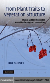 Imagen de portada: From Plant Traits to Vegetation Structure 1st edition 9780521117470