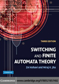 صورة الغلاف: Switching and Finite Automata Theory 3rd edition 9780521857482