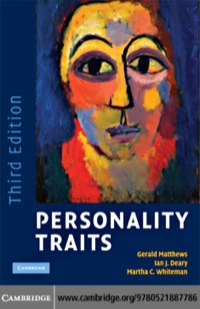 صورة الغلاف: Personality Traits 3rd edition 9780521887786