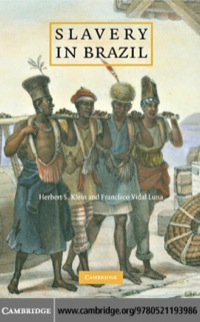 Cover image: Slavery in Brazil 9780521193986