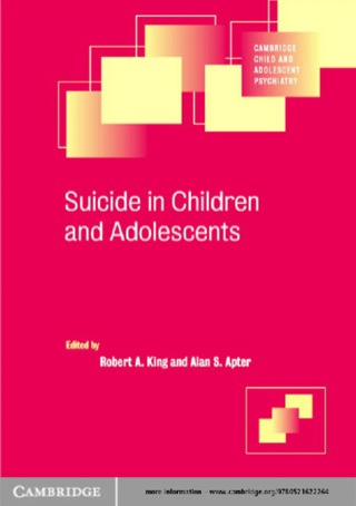 Cover image: Suicide in Children and Adolescents 1st edition 9780521622264