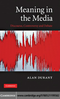 Omslagafbeelding: Meaning in the Media 9780521199582