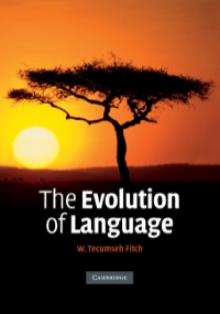 表紙画像: The Evolution of Language 9780521859936