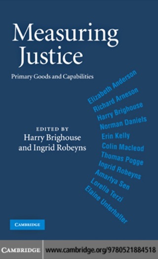 Cover image: Measuring Justice 1st edition 9780521884518