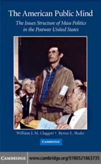 Imagen de portada: The American Public Mind 1st edition 9780521863735