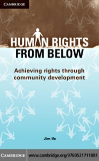 Cover image: Human Rights from Below 9780521711081