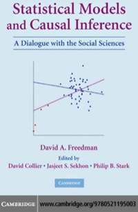 表紙画像: Statistical Models and Causal Inference 1st edition 9780521195003