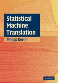 Cover image: Statistical Machine Translation 9780521874151