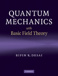 Cover image: Quantum Mechanics with Basic Field Theory 9780521877602