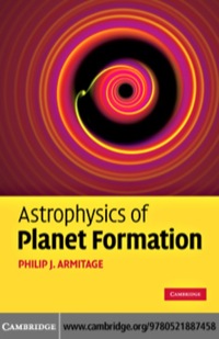 Imagen de portada: Astrophysics of Planet Formation 1st edition 9780521887458