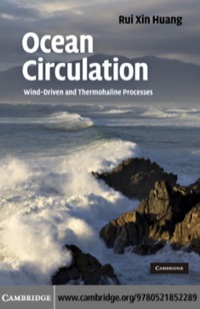 表紙画像: Ocean Circulation 1st edition 9780521852289