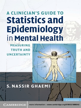 Cover image: A Clinician's Guide to Statistics and Epidemiology in Mental Health 1st edition 9780521709583
