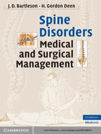 Imagen de portada: Spine Disorders 1st edition 9780521889414