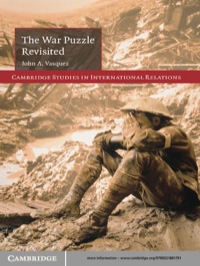 Imagen de portada: The War Puzzle Revisited 1st edition 9780521881791