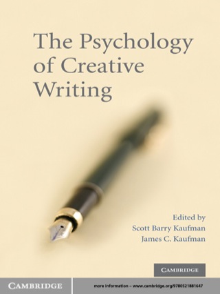 Cover image: The Psychology of Creative Writing 1st edition 9780521881647
