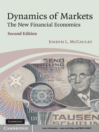 Cover image: Dynamics of Markets 2nd edition 9780521429627