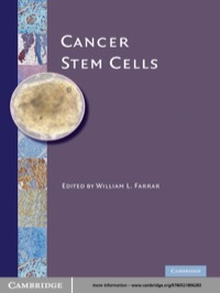 Cover image: Cancer Stem Cells 1st edition 9780521896283