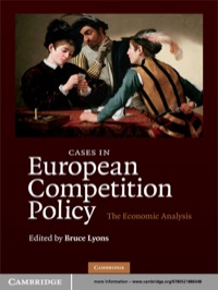 Titelbild: Cases in European Competition Policy 1st edition 9780521886048