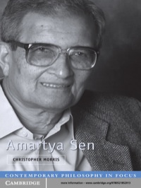 Cover image: Amartya Sen 1st edition 9780521852913