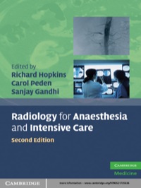 Cover image: Radiology for Anaesthesia and Intensive Care 2nd edition 9780521735636
