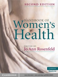 صورة الغلاف: Handbook of Women's Health 2nd edition 9780521695251