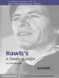 Cover image: Rawls's 'A Theory of Justice' 1st edition 9780521853927