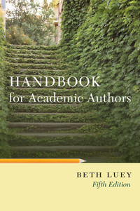 Cover image: Handbook for Academic Authors 5th edition 9780521194983