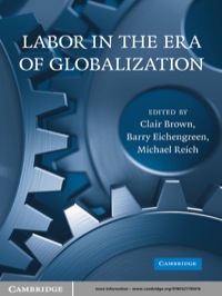 Titelbild: Labor in the Era of Globalization 1st edition 9780521195416