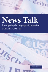 Cover image: News Talk 9780521819619