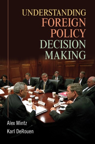 Cover image: Understanding Foreign Policy Decision Making 9780521876452