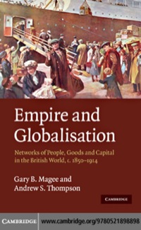 Imagen de portada: Empire and Globalisation 1st edition 9780521898898