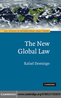 Imagen de portada: The New Global Law 9780521193870