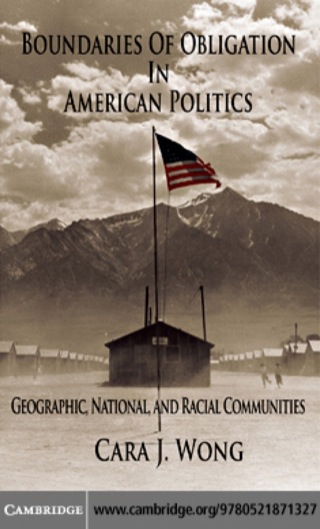 Cover image: Boundaries of Obligation in American Politics 1st edition 9780521871327